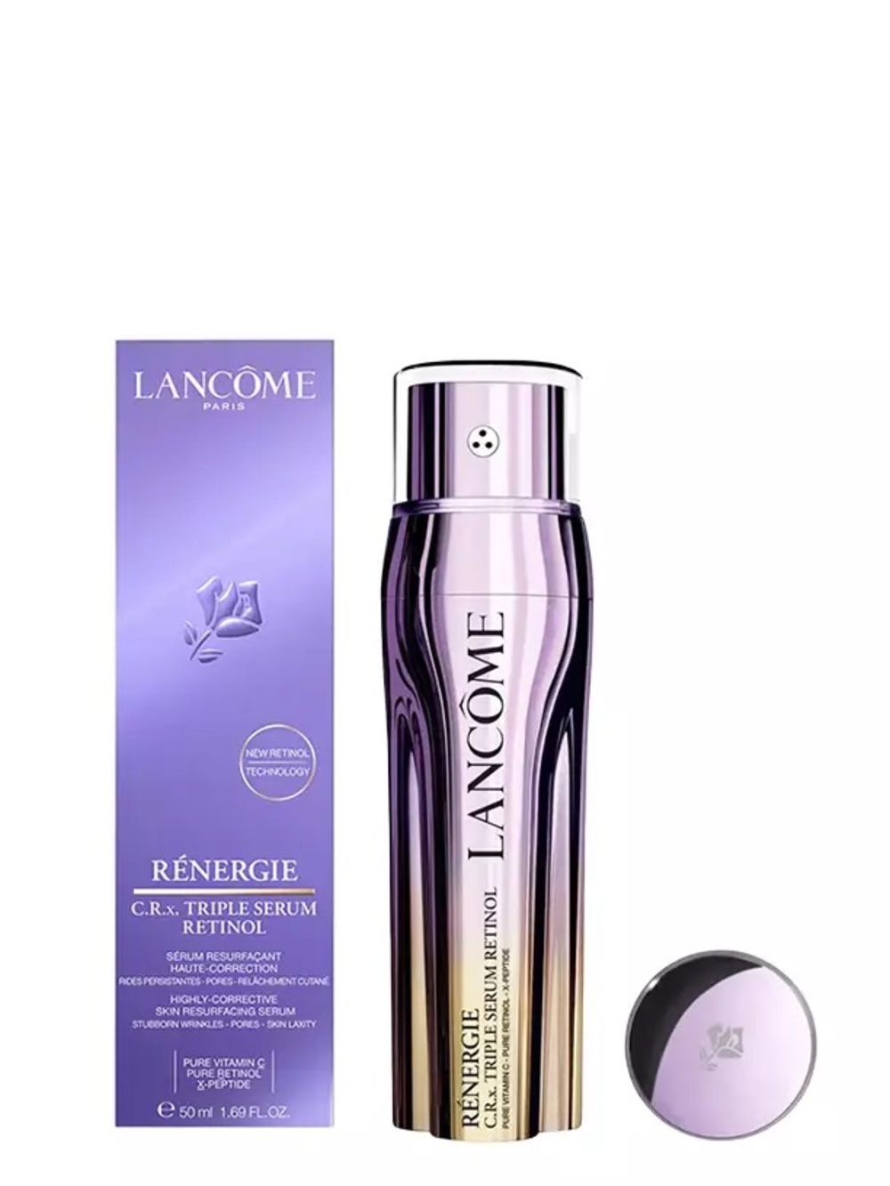 Lancôme Rénergie C.R.x. Triple Serum Retinol – Brand New + Sealed!